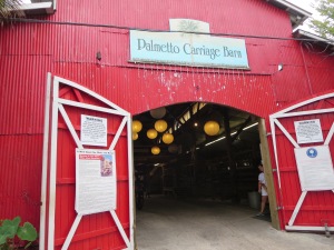 Palmetto Carriage, one of the carriage tour companies. 