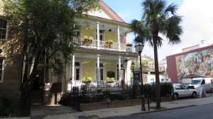 Poogan's Porch, a restaurant on Queen St. in Charleston. 